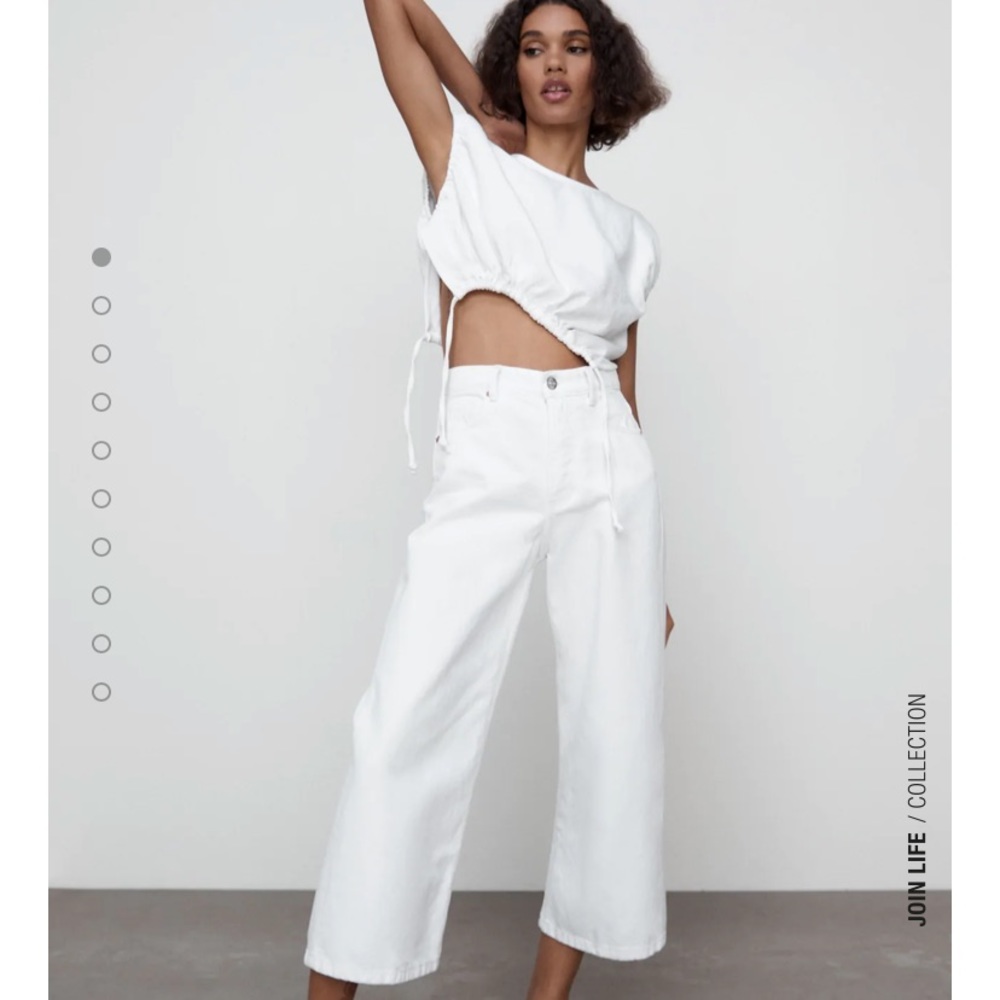 Zara wide leg jeans